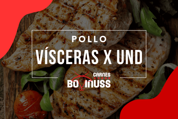 Vísceras de Pollo x Unidad